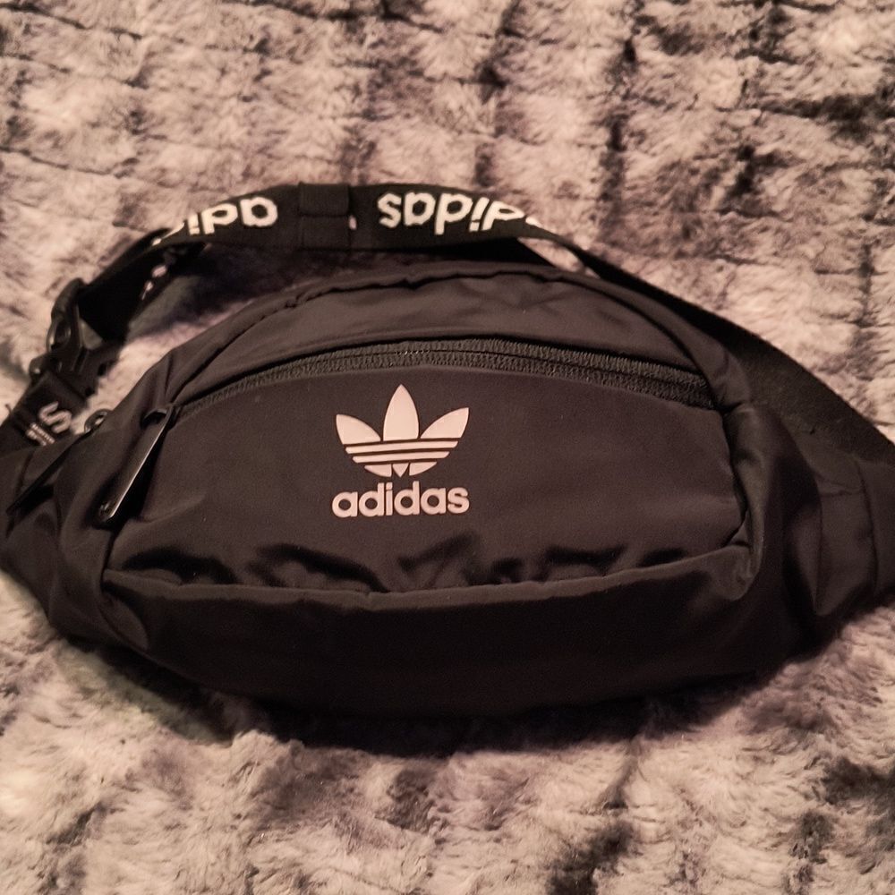 Unisex Adidas belt bag.